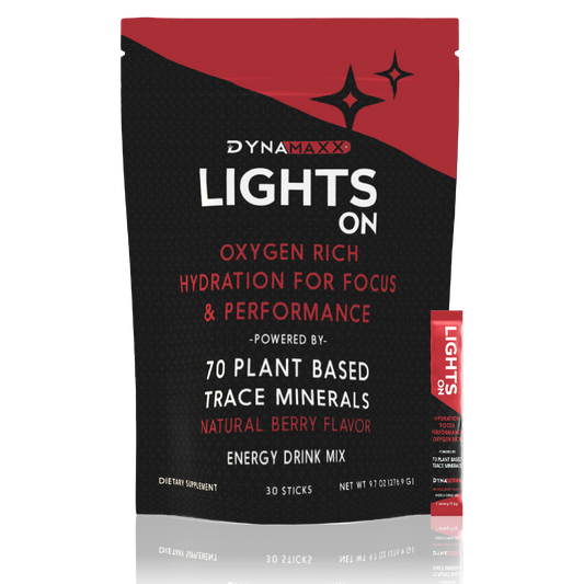 Lights ON | Energy, Mental Clarity, Focus, Performance, Antioxidant Drink | 30 Stick Packs