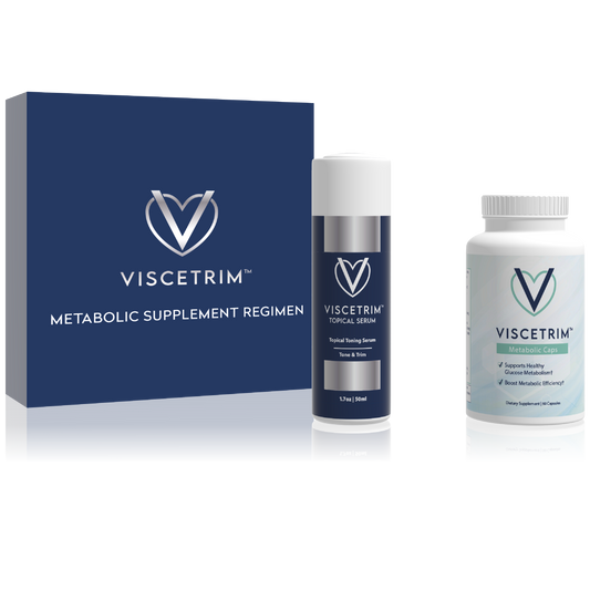 Viscetrim Serum + Caps | Targeted Toning System | Decrease Visceral Fat